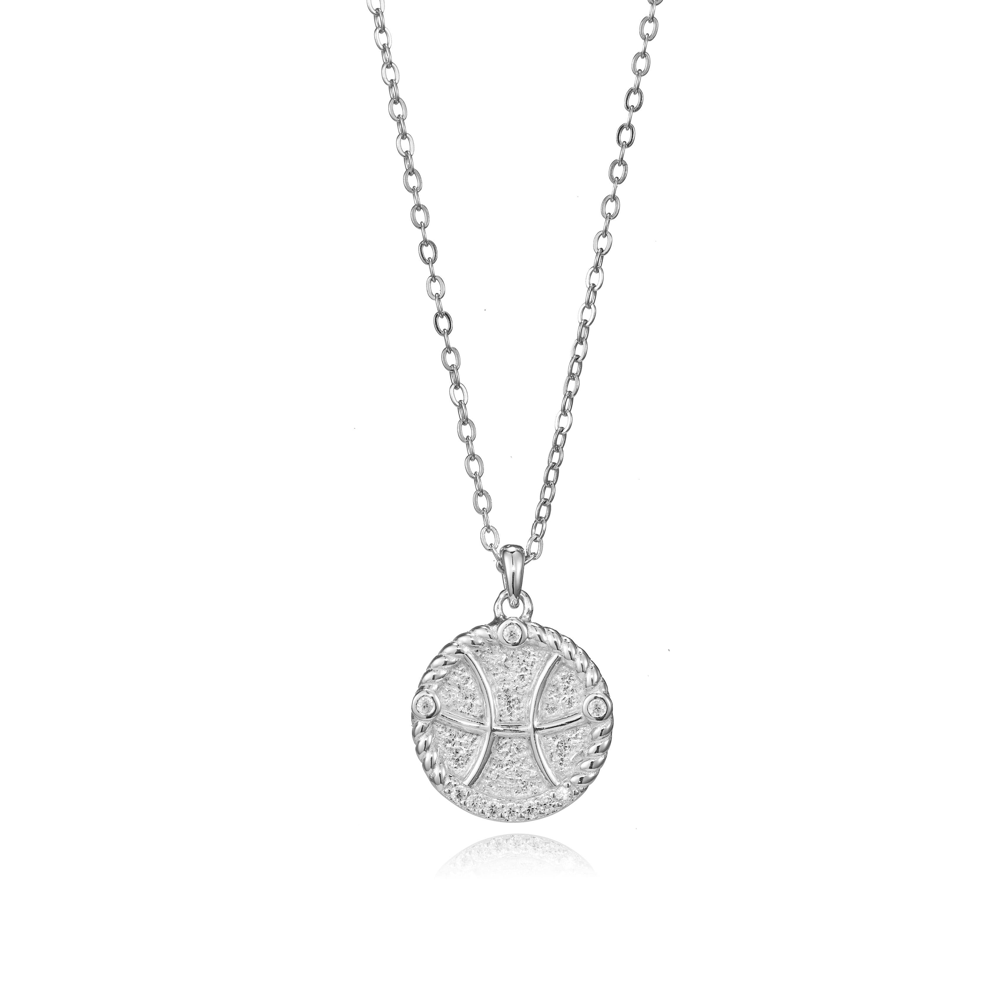Серебряная подвеска Созвездие знака зодиака Близнецы от Nasonpearl