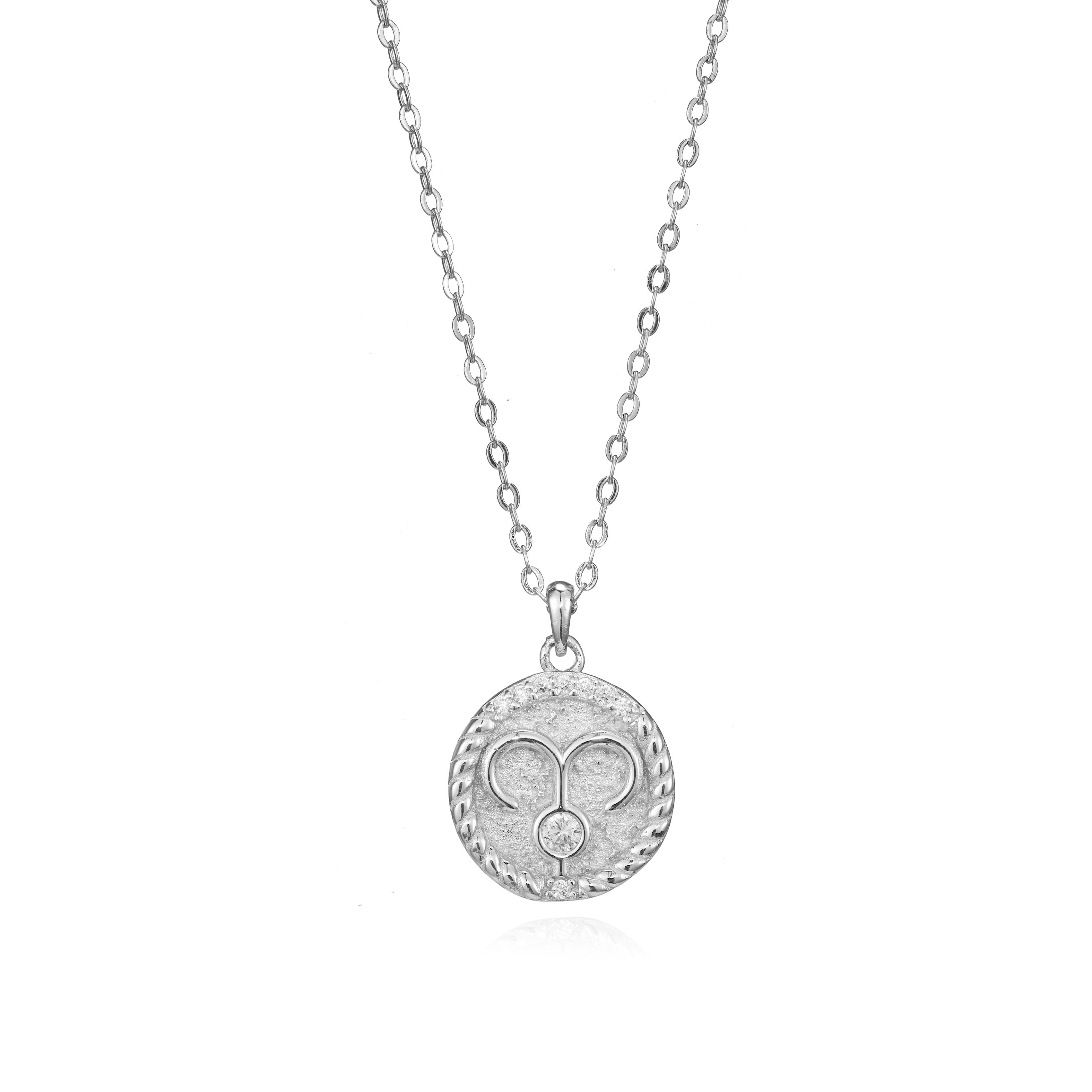 Серебряная подвеска Созвездие знака зодиака Овен от Nasonpearl