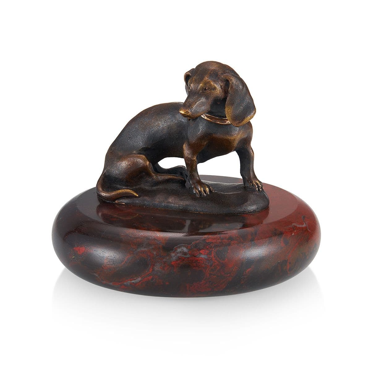 Сувенир Такса из бронзы от MOISEIKIN