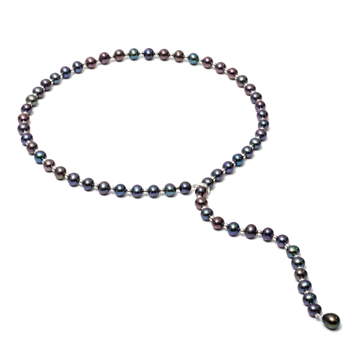 Ожерелье Фелис из черного жемчуга