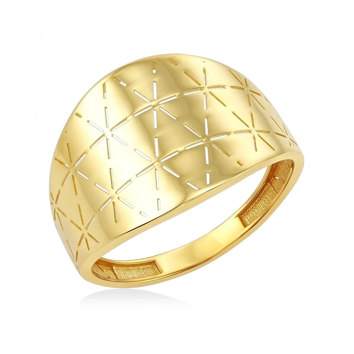 Золотое кольцо Flex от торгового дома Mostar Jewellery