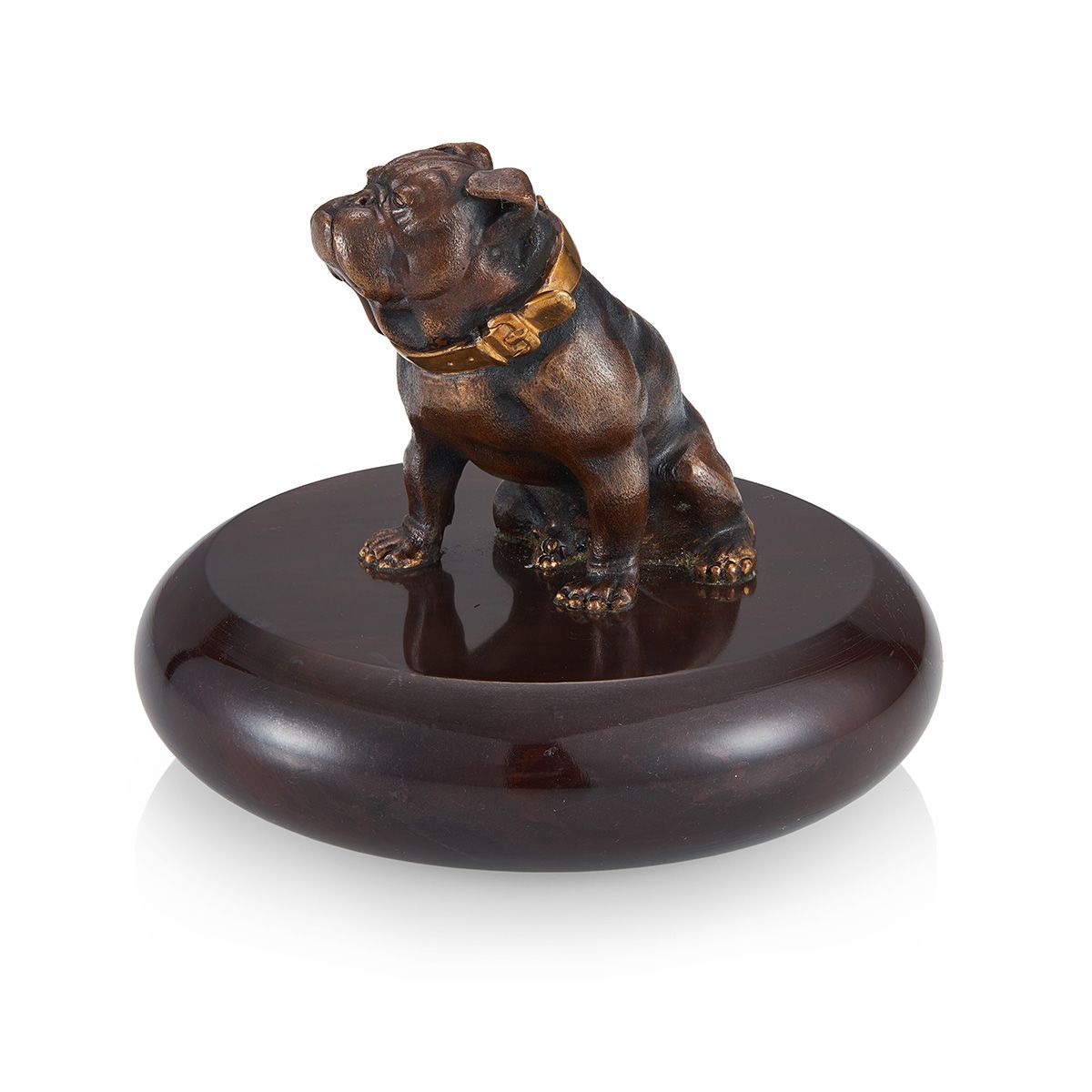 Бронзовый сувенир Бульдог от MOISEIKIN
