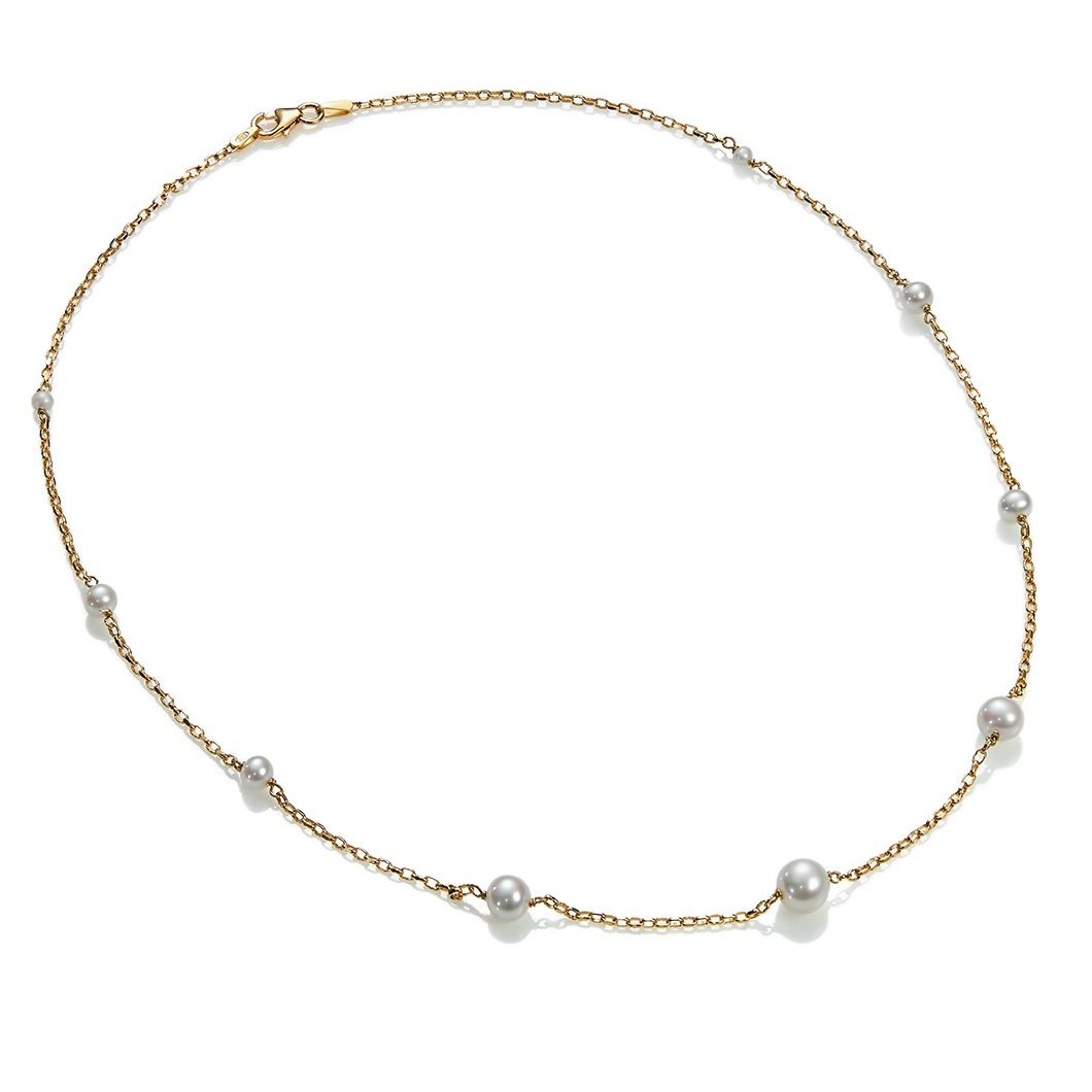 Ожерелье Динь-Динь с пресноводным жемчугом 