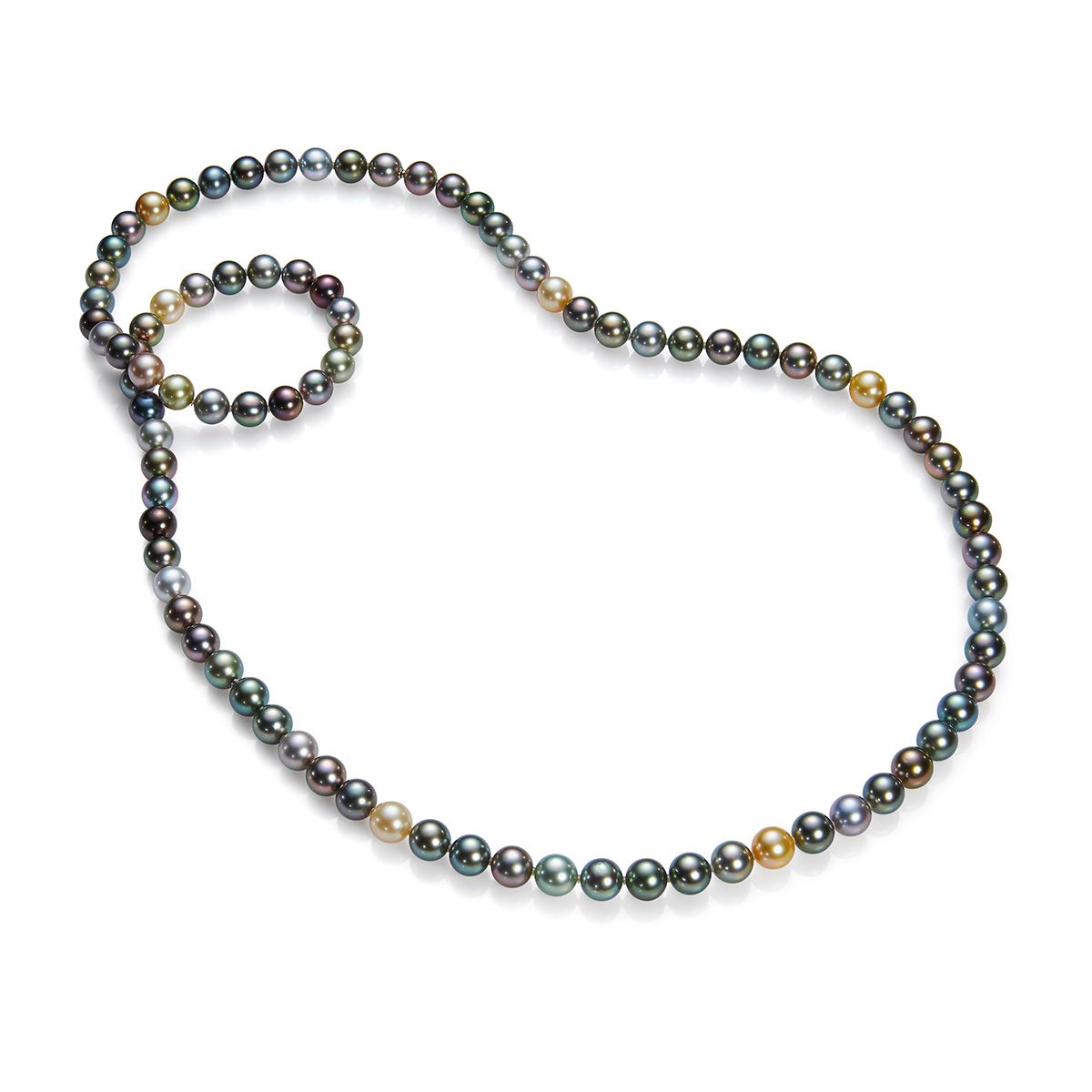 Ожерелье Shannon с морским жемчугом Таити 